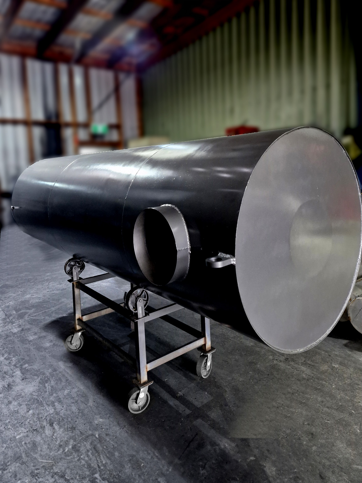 Custom Silencer for CAT Generators Flowtech Advantage Australia